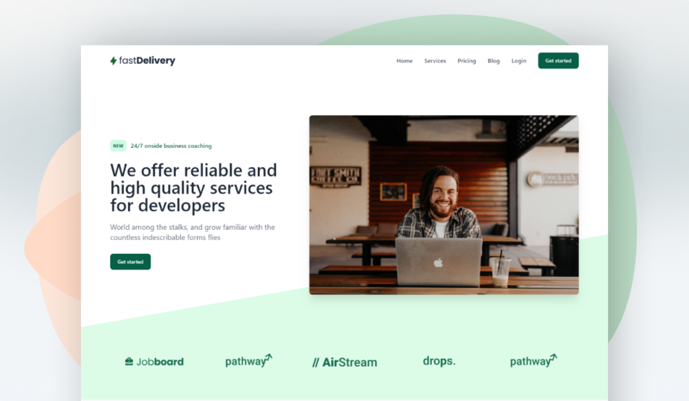 Services - Landing Page