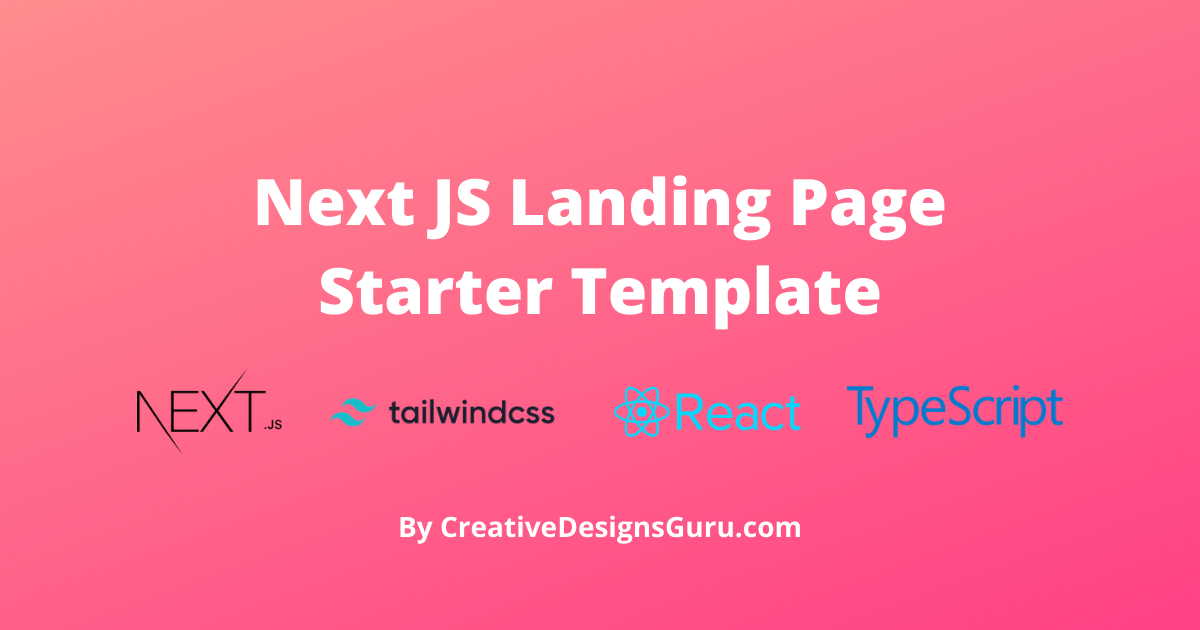 NextJS Landing Page Starter