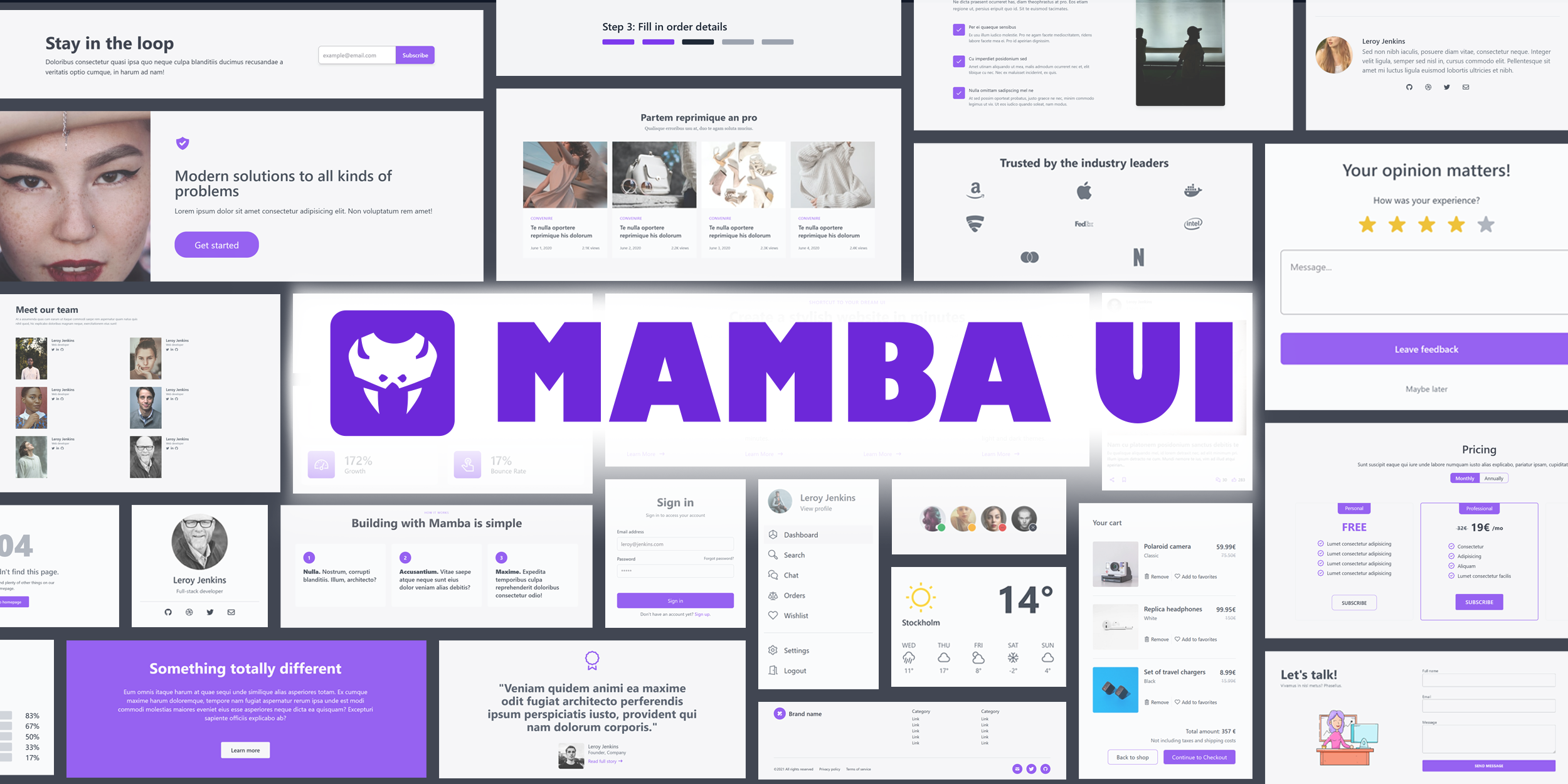 Mamba UI